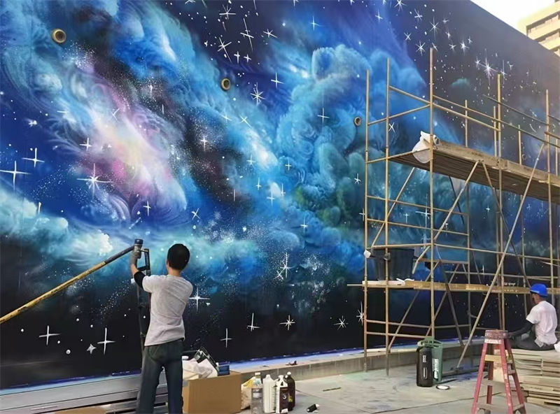 墙绘墙体彩绘公司实力团队