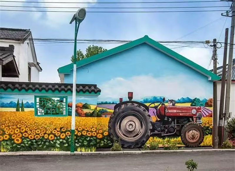 墙绘墙体壁画专业可靠