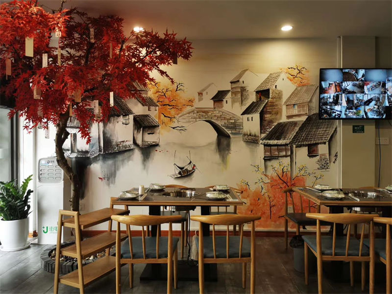 墙绘墙体喷绘画品质优