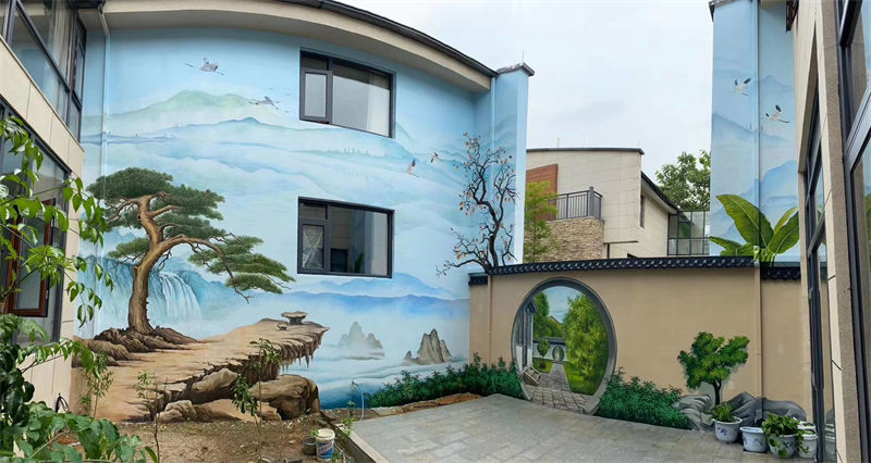 墙绘,墙体彩绘公司价格透明