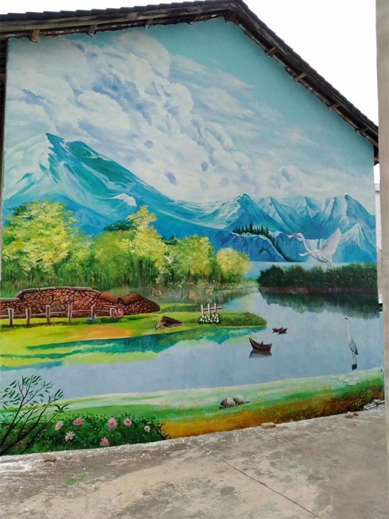 墙绘_墙体壁画高性价比
