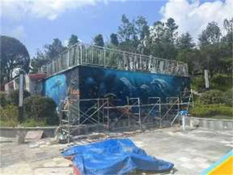 墙绘,墙绘画效果满意为止