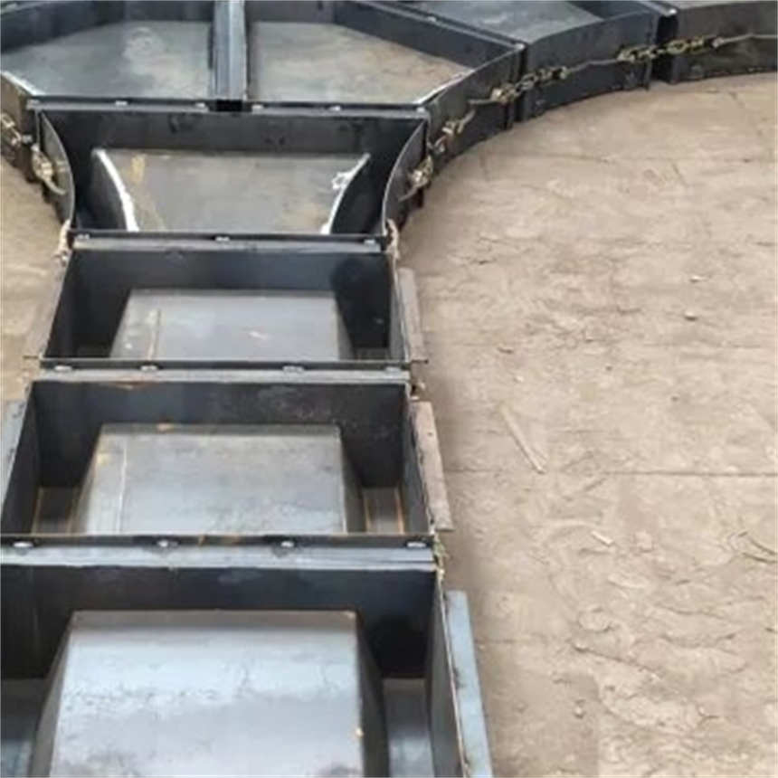 拱形骨架护坡模具_加厚护坡钢模具细节展示