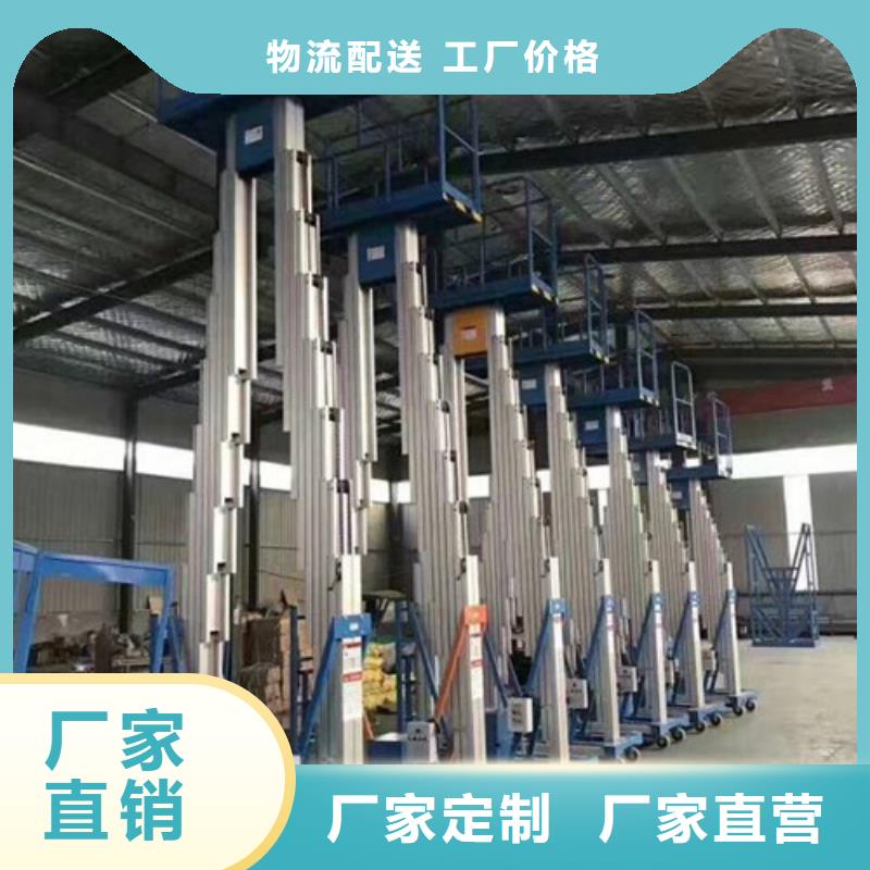铝合金升降机价格8米升降机双柱铝合金升降平台哪里找同城公司