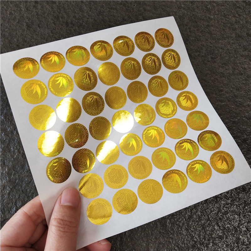 金線防偽標(biāo)簽可變二維碼標(biāo)簽鐳射防偽標(biāo)簽